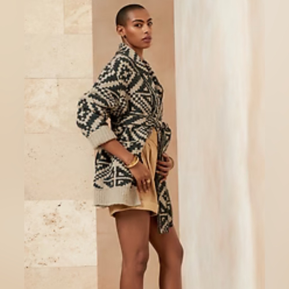 HERITAGE JACQUARD CARDIGAN